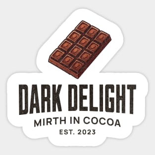 chocolate Sticker